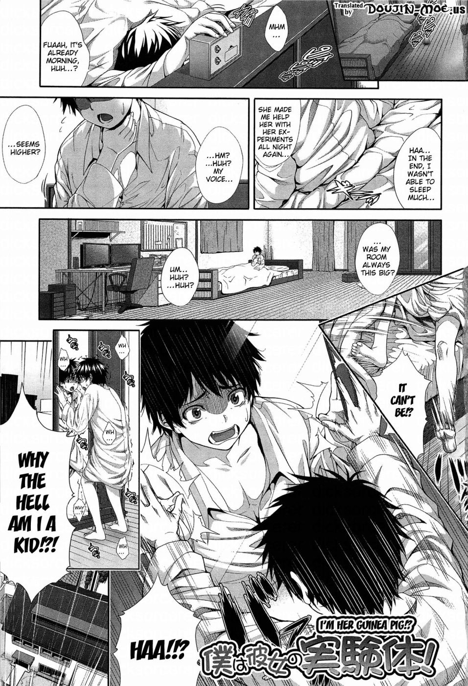 Hentai Manga Comic-I'm Her Guinea Pig-Chapter 1-4